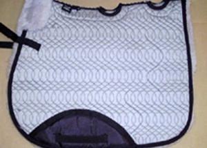 Full Quilted All Purpose Saddle Pad Silver