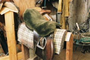 All Purpose / Dressage Saddle Seat Cover Brown