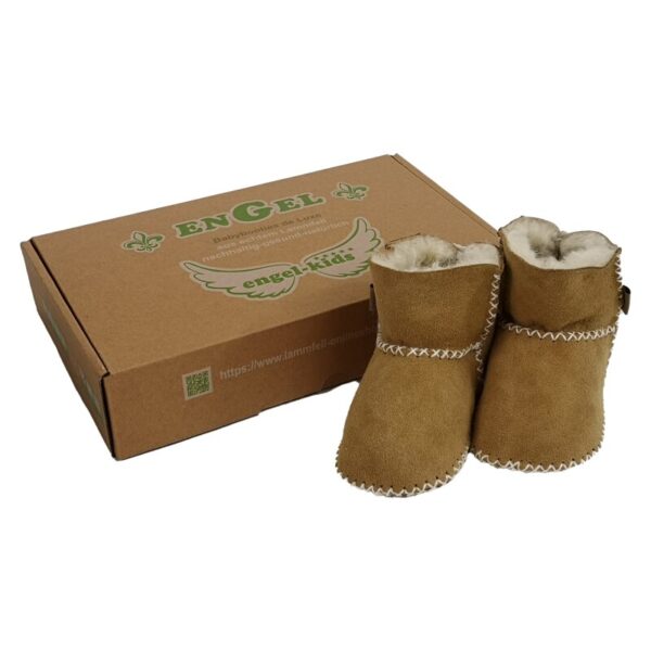 Sheepskin Baby Booties Paris Start