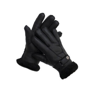 Nappa Leather Lambskin Lined Gloves