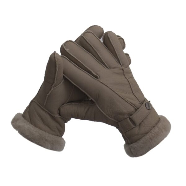 Nappa Leather Lambskin Lined Gloves