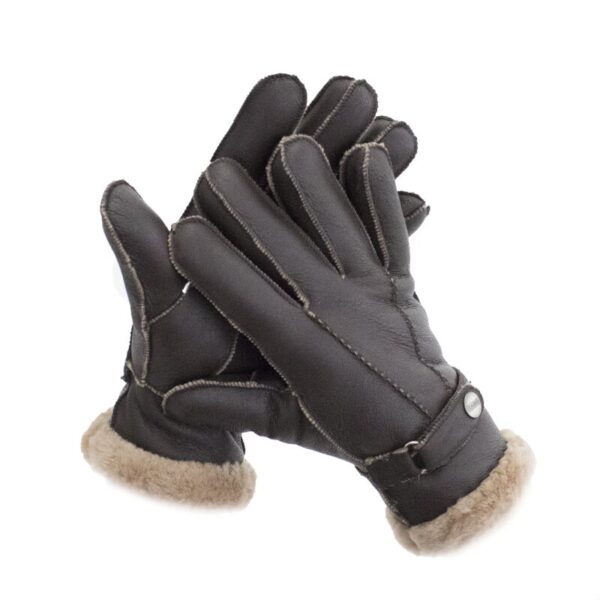 Nappa Leather Lambskin Lined Gloves