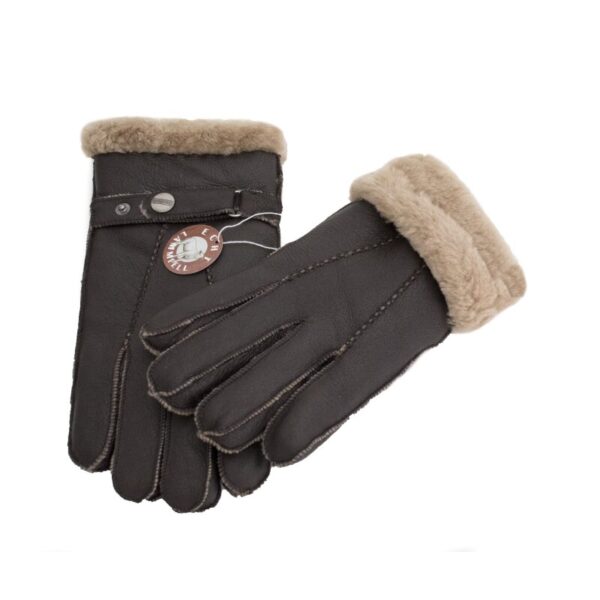 Nappa Leather Lambskin Lined Gloves